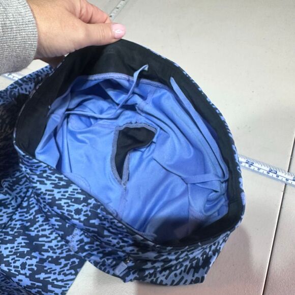 Nike Dri-FIT Essential Running‎ Crop Leggings 777168-486 Women's XS Small Blue - Picture 6 of 11